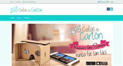 Desktop Screenshot of gafasdecarton.com