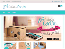 Tablet Screenshot of gafasdecarton.com